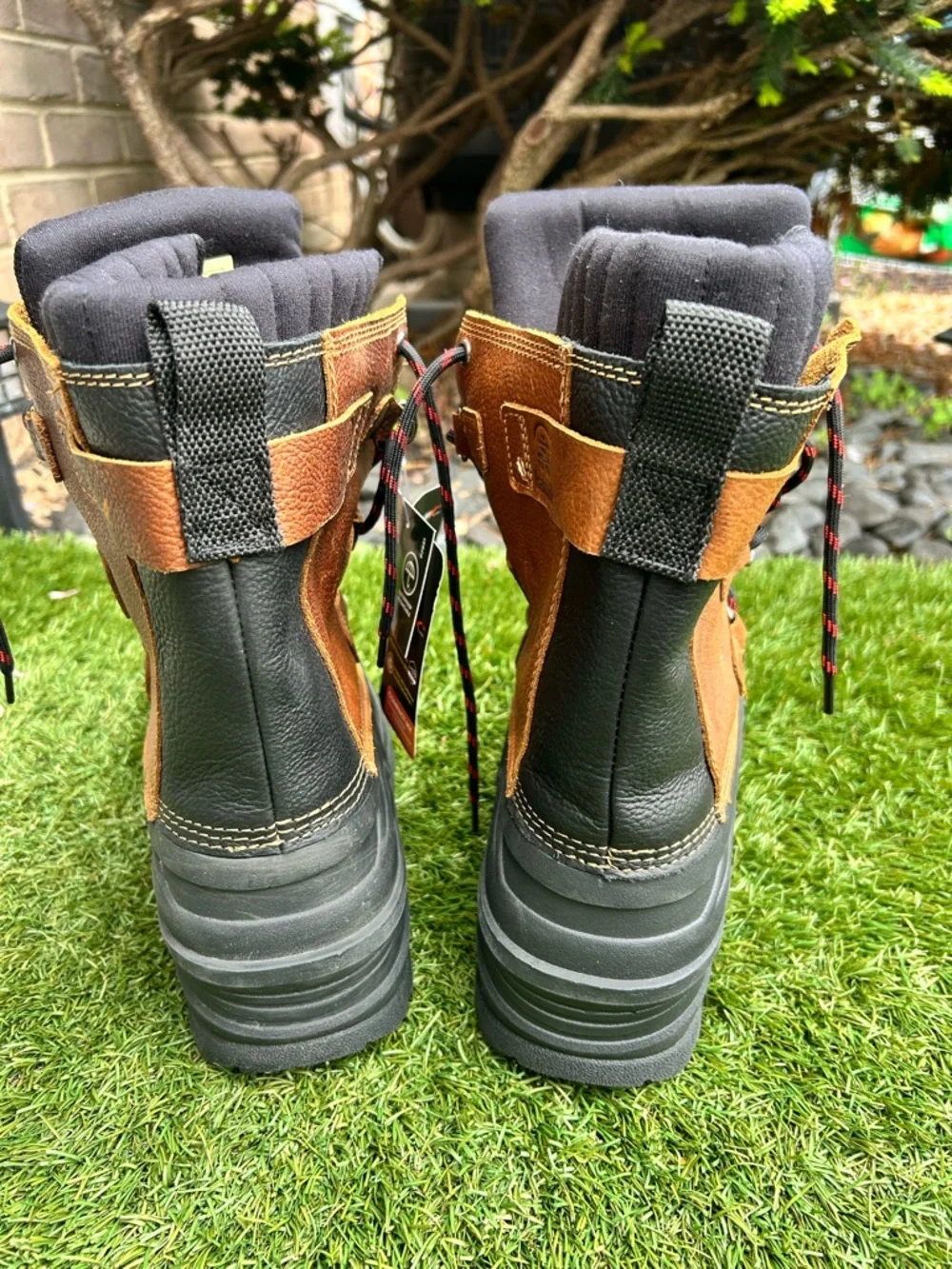 Kamik Brown and Black Men’s Rain & Snow Boots